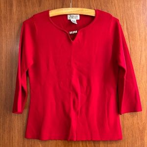 Style Inc. company, collection size M red knit sweater